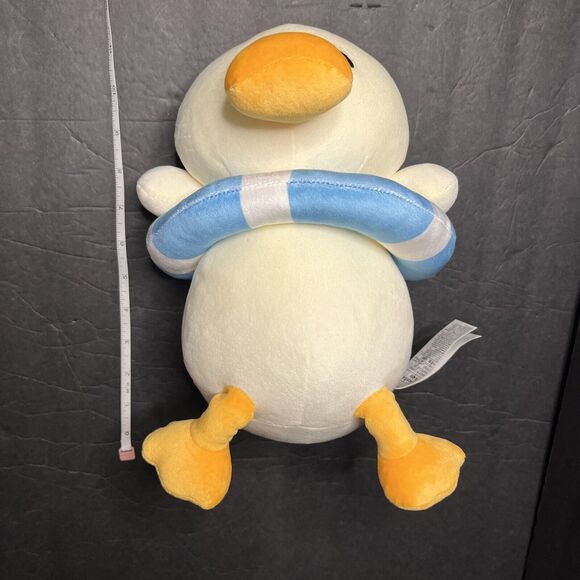 MINISO LIFE Japanese Plush Toy Swimming Ring Duck Incredibly Soft  10.6" HTF - Picture 2 of 11